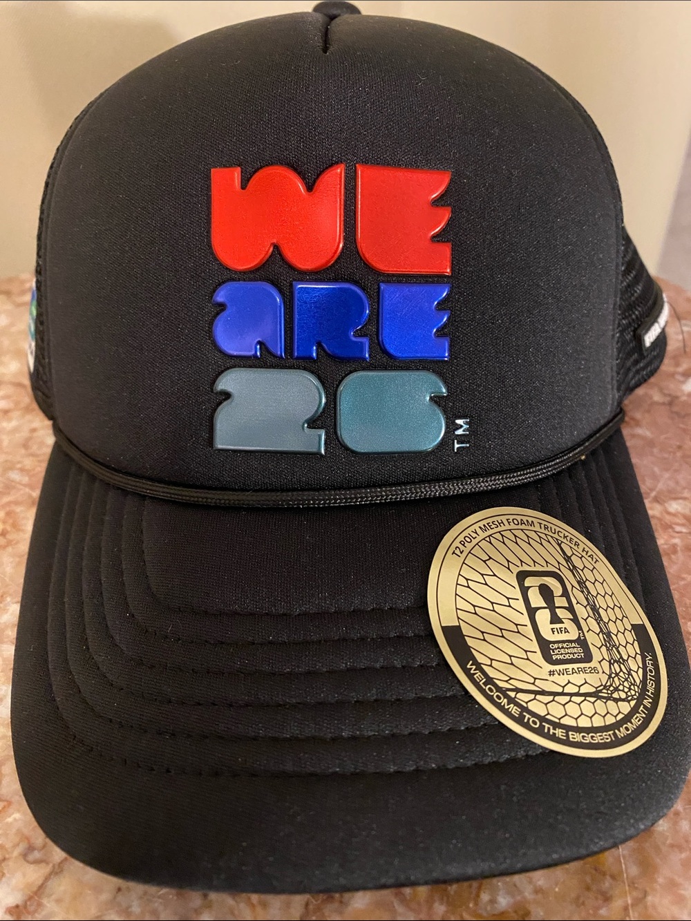 FIFA Black 'We Are 25' Trucker Cap - Unbranded